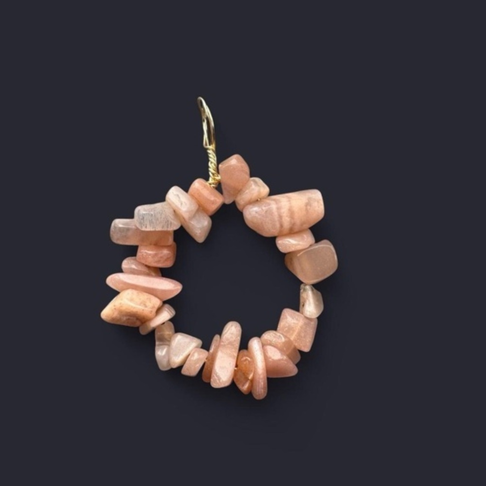 Sunstone Crystal Pendant